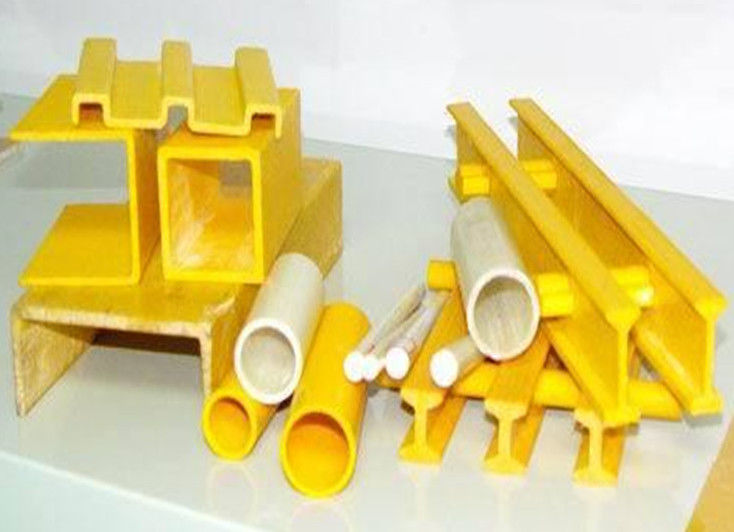 Wysokiej wytrzymałości FRP Pultruded Profile Non Conductive Customized Width,Color,Size
