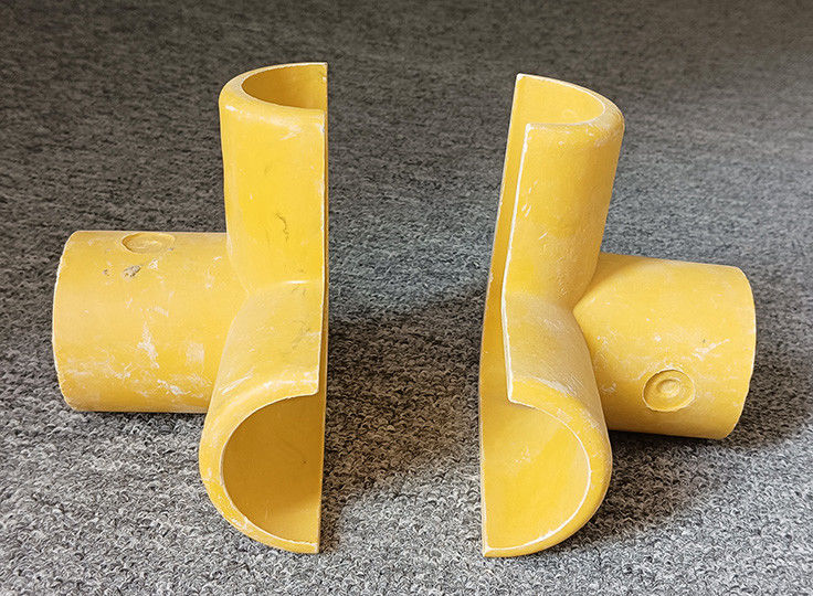 50 mm okrągła rurka włókna szklane FRP ręcznik pasujący łokieć Podstawa Tee Czterostronny złącze