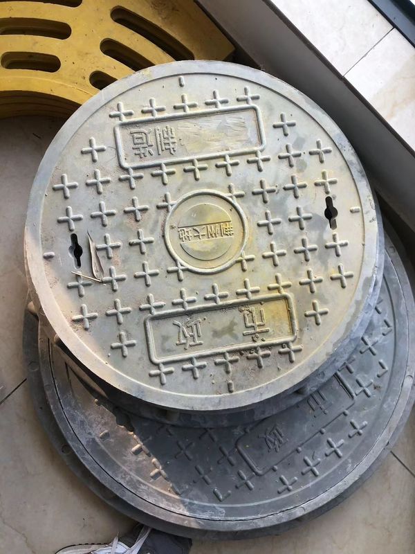 19.7 Inch Grey Fiberglass Circle Manhole Cover Generalny styl dla budowy dróg