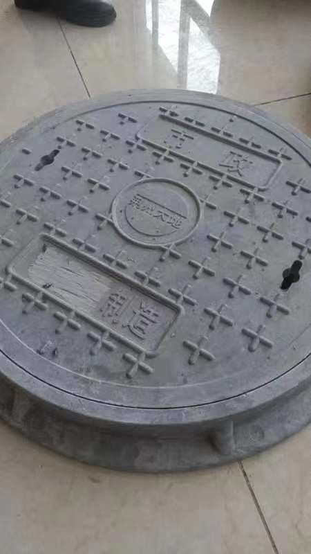 19.7 Inch Grey Fiberglass Circle Manhole Cover Generalny styl dla budowy dróg