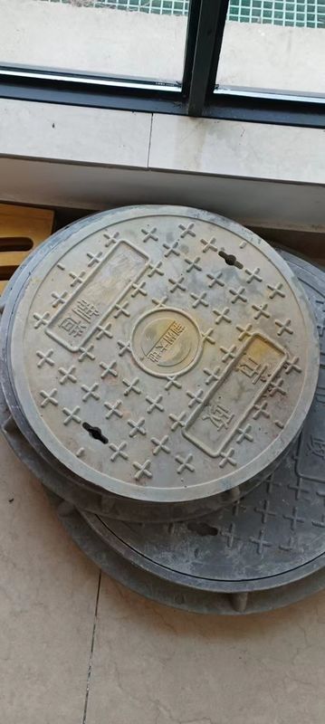 19.7 Inch Grey Fiberglass Circle Manhole Cover Generalny styl dla budowy dróg