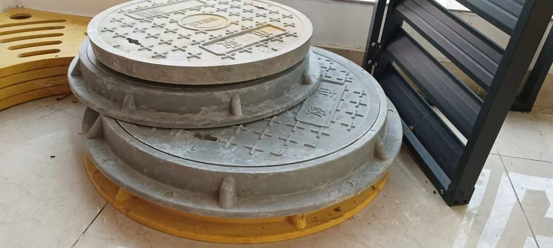 19.7 Inch Grey Fiberglass Circle Manhole Cover Generalny styl dla budowy dróg